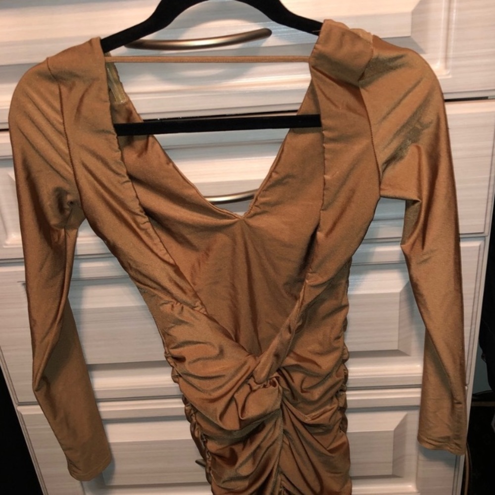 Tiger mist open back dress